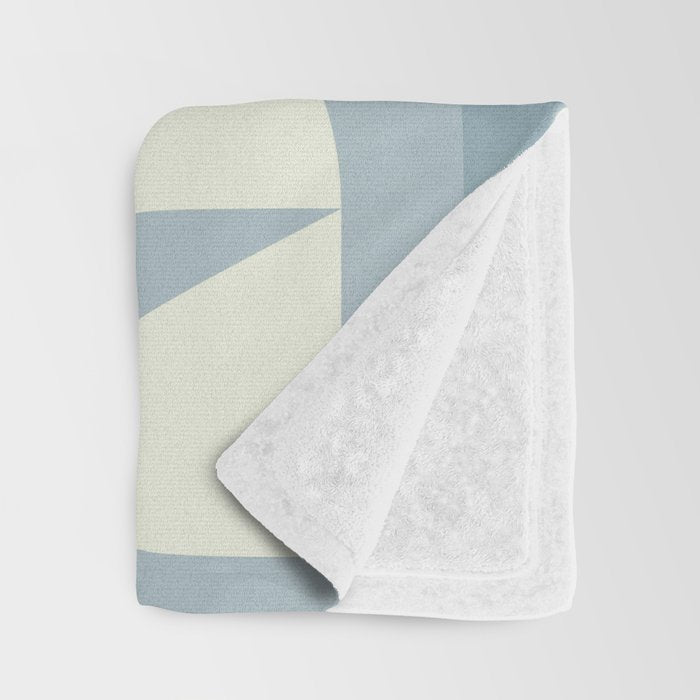 Modern geometric shapes 32 Throw Blanket Gallery Image 3