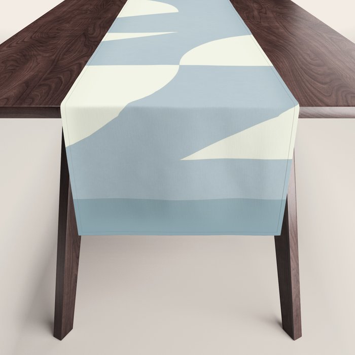 Modern geometric shapes 32 Table Runner Gallery Image 1