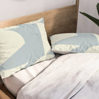 Modern geometric shapes 32 Pillow Sham Gallery Image 2