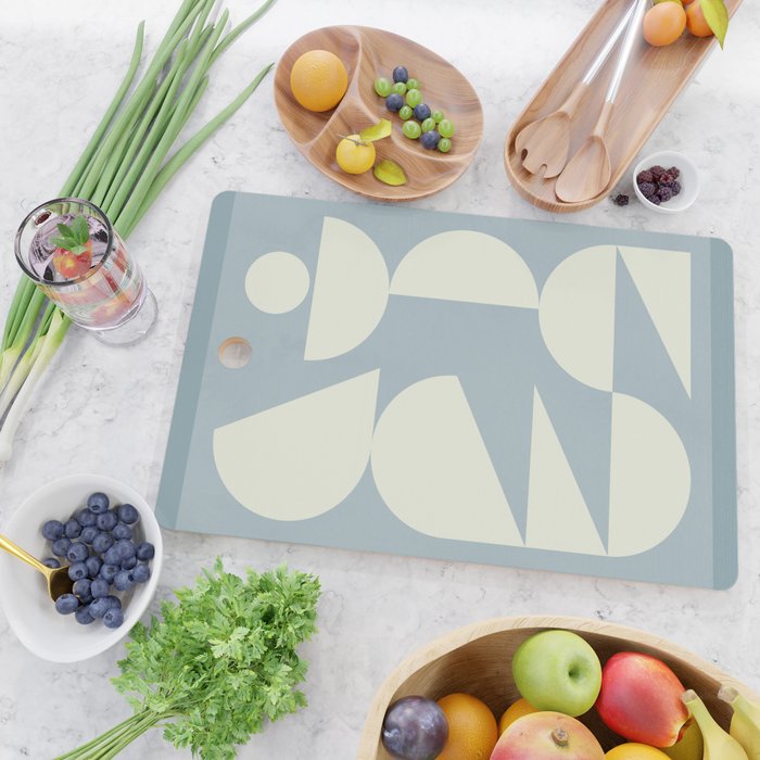 Modern geometric shapes 32 Cutting Board Gallery Image 2