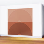 Minimal Rainbow Color Block V Wall Mural Gallery Image 2