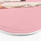 These Boots - Howdy Glitter Pink II Bath Mat Gallery Image 3