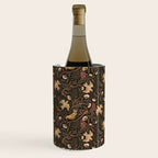 Secret Garden Spring Birds - Forest Green Wine Chiller Gallery Image 3