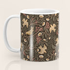 Secret Garden Spring Birds - Forest Green Coffee Mug Gallery Image 3
