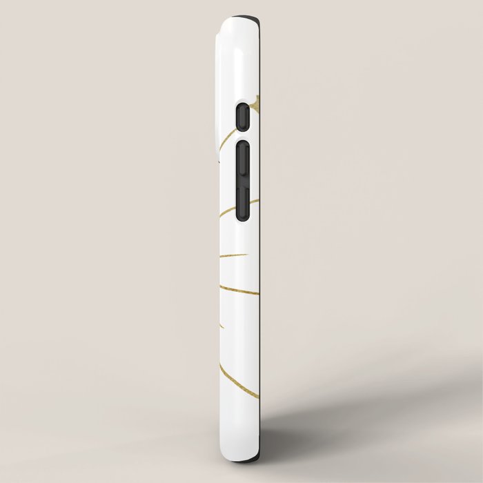 Mystic Hand with Eye - Black and Gold Ink iPhone Case Gallery Image 2