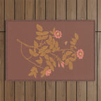 Roses Outdoor Rug Gallery Image 1