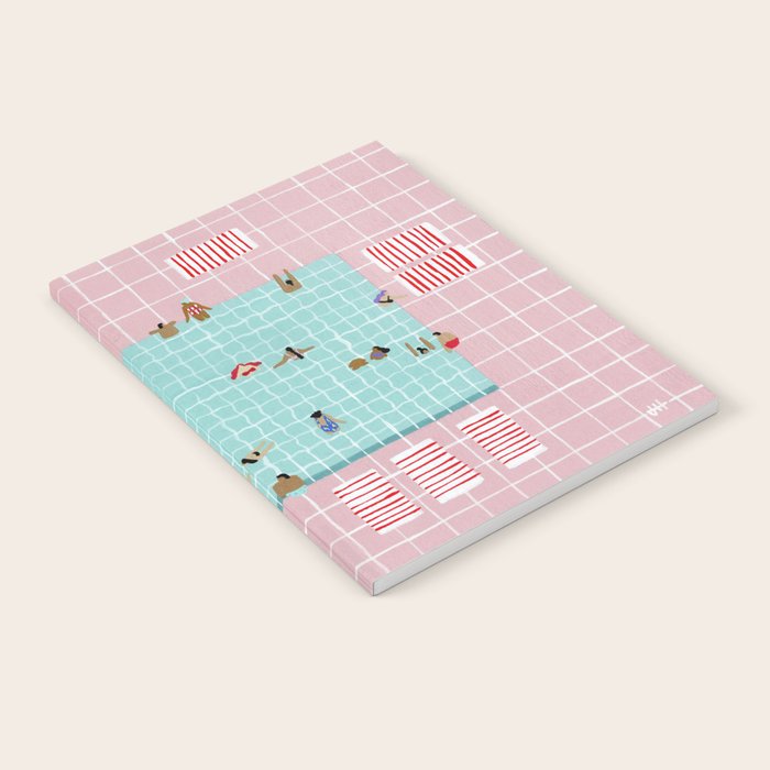 Pink Tiles Notebook Gallery Image 2