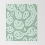 Minty Fresh Melted Happiness Throw Blanket Gallery Image 2