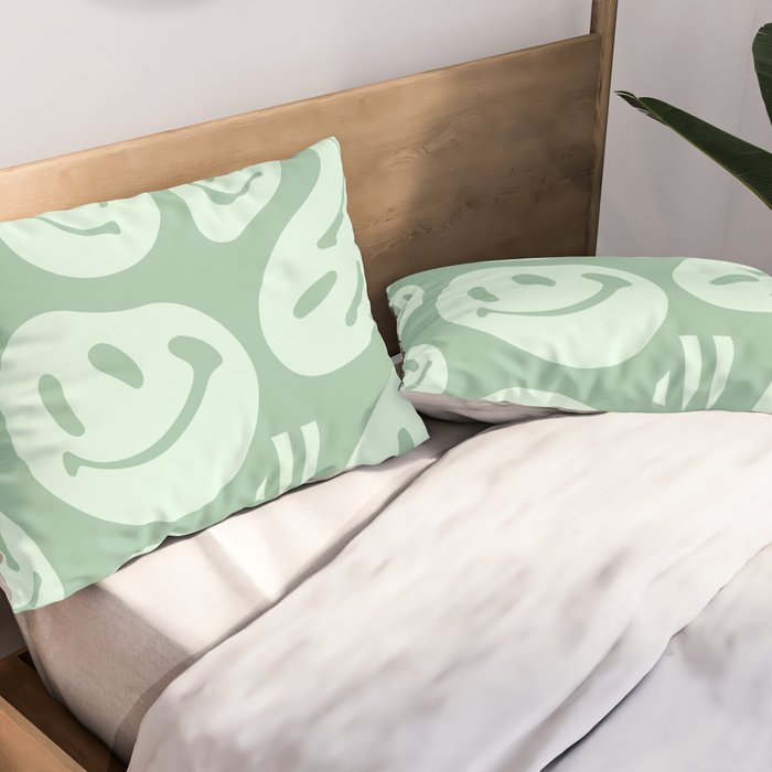 Minty Fresh Melted Happiness Pillow Sham Gallery Image 2