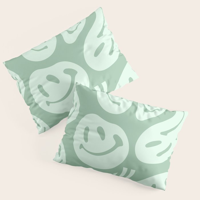 Minty Fresh Melted Happiness Pillow Sham Gallery Image 1
