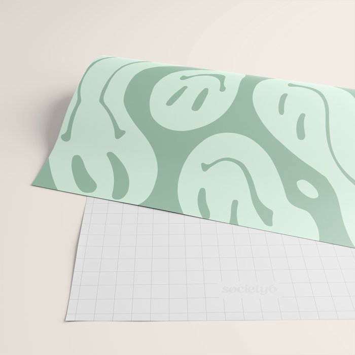 Minty Fresh Melted Happiness Wrapping Paper Gallery Image 2