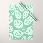 Minty Fresh Melted Happiness Wrapping Paper Gallery Image 1