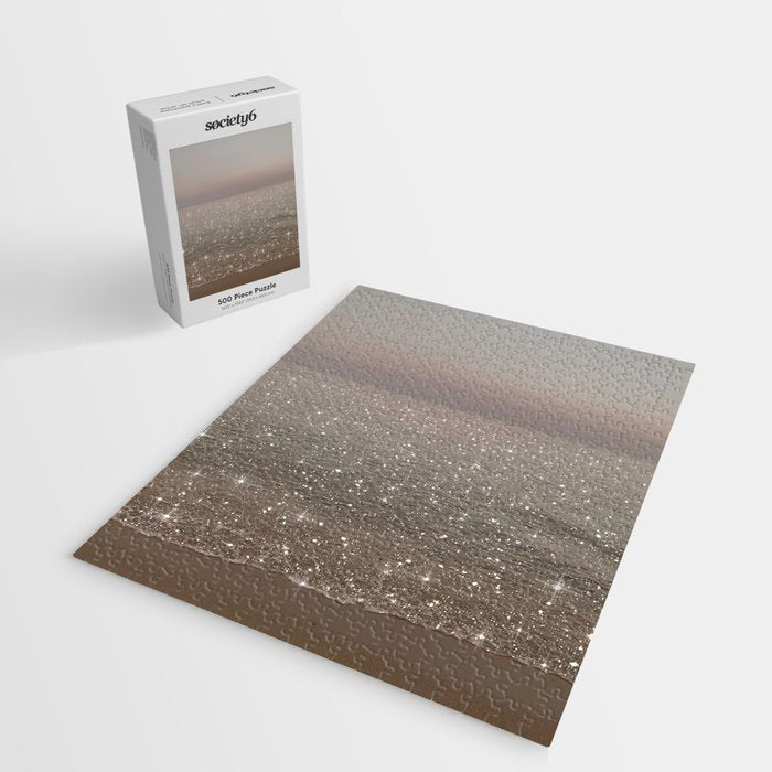 Beach Ocean Glitter Jigsaw Puzzle Gallery Image 2