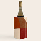 abstract retro shapes earthy 13 Wine Chiller Gallery Image 1