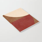 abstract retro shapes earthy 13 Notebook Gallery Image 2