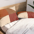 abstract retro shapes earthy 13 Pillow Sham Gallery Image 2