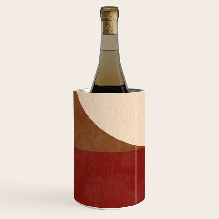 abstract retro shapes earthy 13 Wine Chiller Gallery Image 3