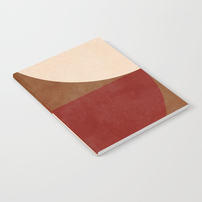 abstract retro shapes earthy 13 Notebook Gallery Image 1