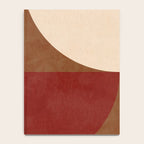 abstract retro shapes earthy 13 Notebook Gallery Image 4