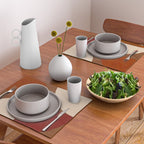 abstract retro shapes earthy 13 Placemat Gallery Image 2