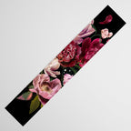 Black Peonies Explosion Table Runner Gallery Image 3
