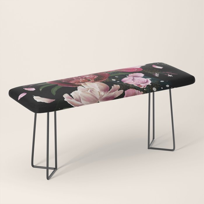 Black Peonies Explosion Bench Gallery Image 1