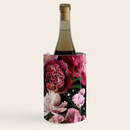 Black Peonies Explosion Wine Chiller Gallery Image 1