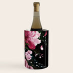 Black Peonies Explosion Wine Chiller Gallery Image 3