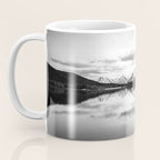 Grand Teton Black & White Wyoming National Park Oxbow Bend Landscape Coffee Mug Gallery Image 3