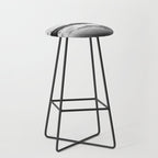 Grand Teton Black & White Wyoming National Park Oxbow Bend Landscape Stool Gallery Image 1