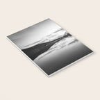 Grand Teton Black & White Wyoming National Park Oxbow Bend Landscape Notebook Gallery Image 3