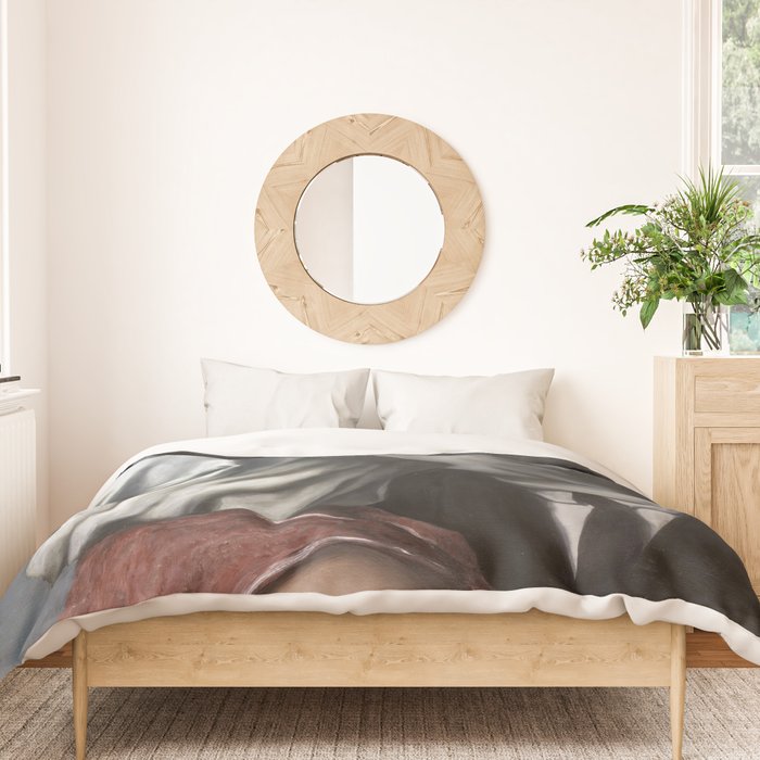 The Lovers II (Les Amants) 1928, Artwork Rene Magritte For Prints, Posters, Shirts, Bags Men Women K Duvet Cover Gallery Image 3