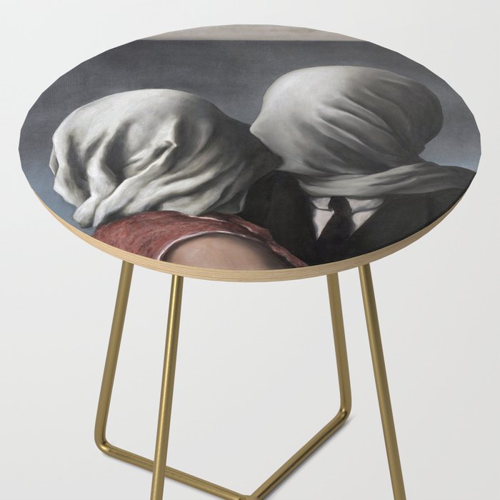 The Lovers II (Les Amants) 1928, Artwork Rene Magritte For Prints, Posters, Shirts, Bags Men Women K Side Table Gallery Image 2