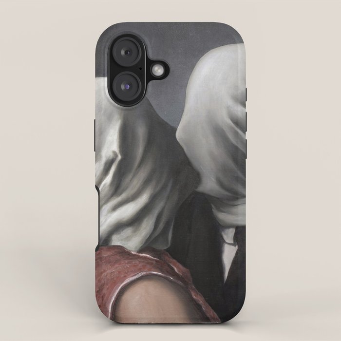 The Lovers II (Les Amants) 1928, Artwork Rene Magritte For Prints, Posters, Shirts, Bags Men Women K iPhone Case Gallery Image 1