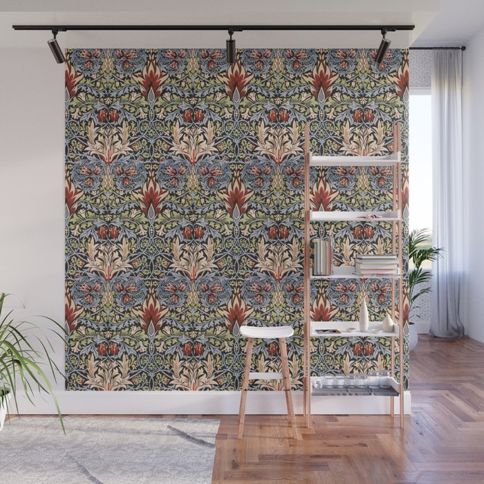 Snakeshead by William Morris Wall Mural Gallery Image 1
