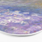 Water Lilies Painting by Claude Monet Bath Mat Gallery Image 3