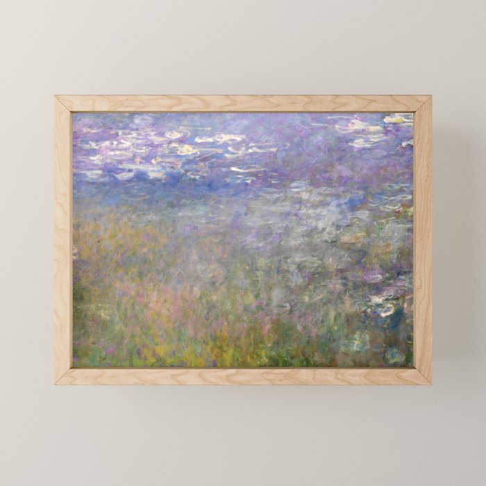 Water Lilies Painting by Claude Monet Mini Art Print Gallery Image 1