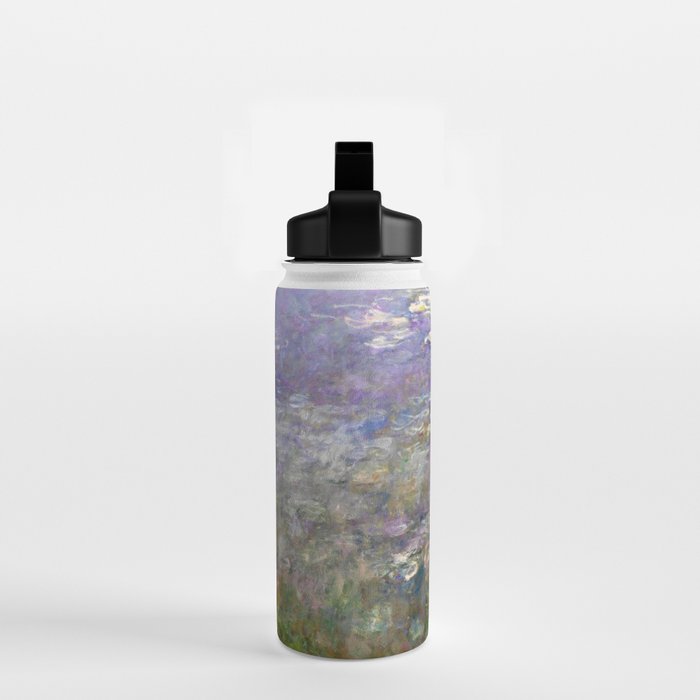 Water Lilies Painting by Claude Monet Water Bottle Gallery Image 2