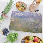 Water Lilies Painting by Claude Monet Cutting Board Gallery Image 2