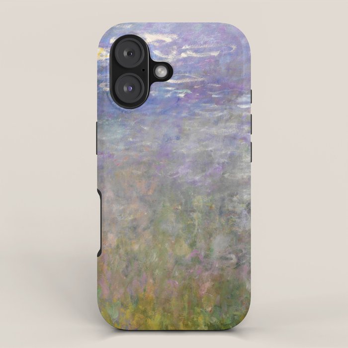 Water Lilies Painting by Claude Monet iPhone Case Gallery Image 1