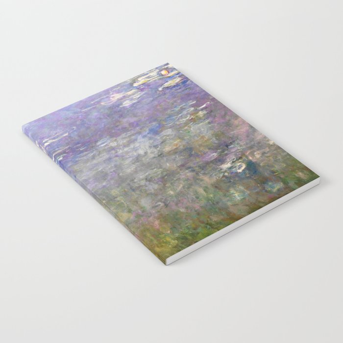 Water Lilies Painting by Claude Monet Notebook Gallery Image 2