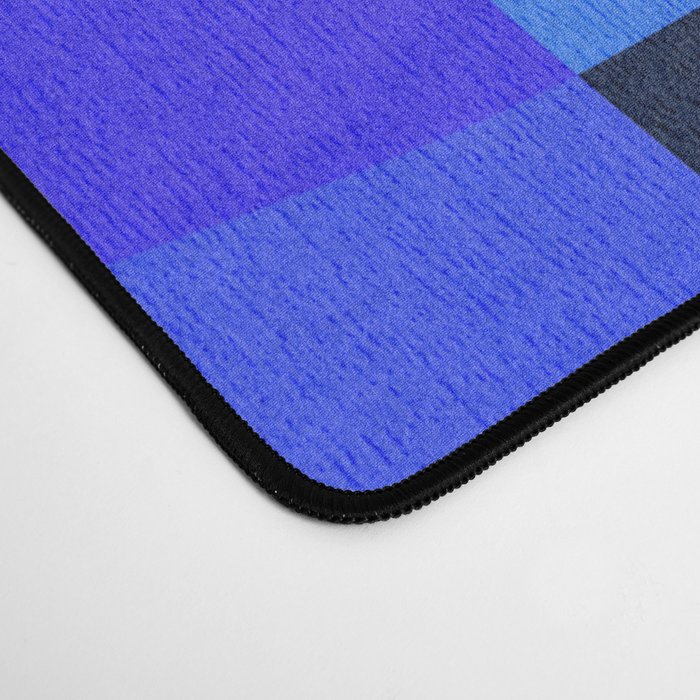 abstract ocean blue 4 Desk Mat Gallery Image 4