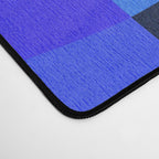 abstract ocean blue 4 Desk Mat Gallery Image 4
