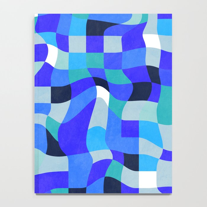 abstract ocean blue 4 Notebook Gallery Image 4