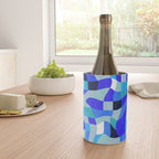 abstract ocean blue 4 Wine Chiller Gallery Image 4