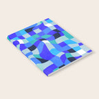 abstract ocean blue 4 Notebook Gallery Image 2