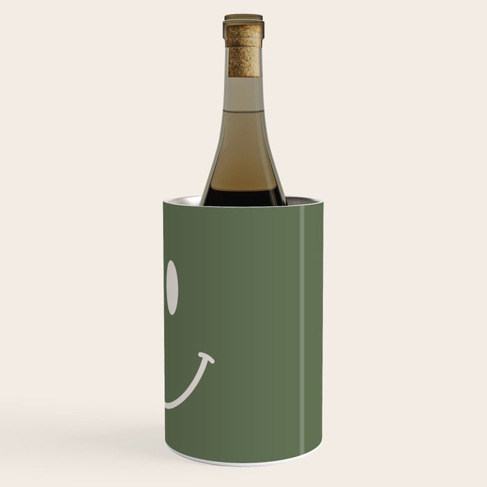 Smile Muted Green Wine Chiller Gallery Image 3