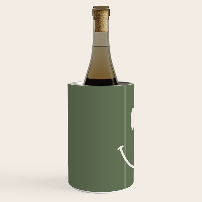 Smile Muted Green Wine Chiller Gallery Image 2