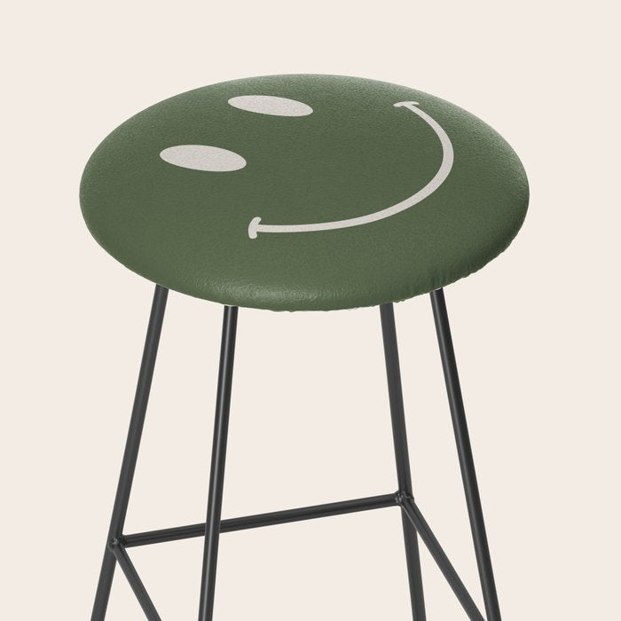 Smile Muted Green Stool Gallery Image 2
