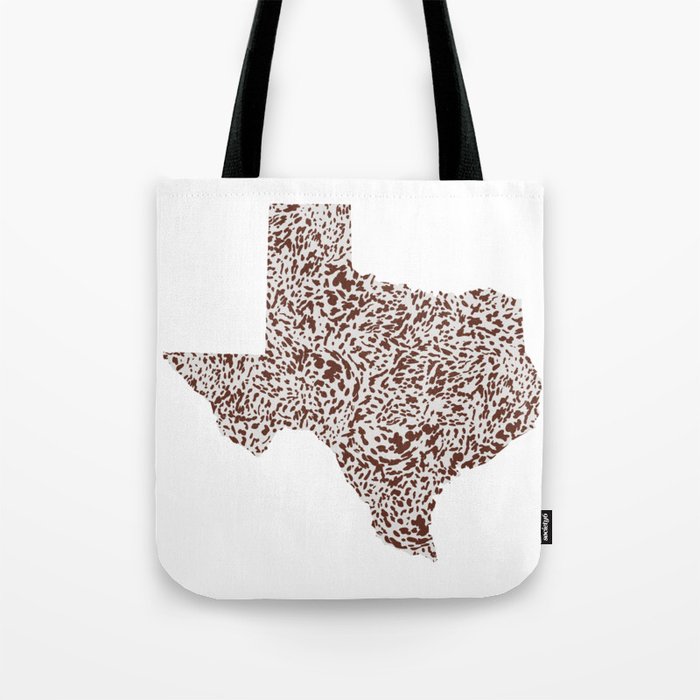 Texas Appaloosa Hide Tote Bag Gallery Image 1